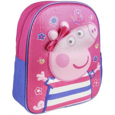 Cerda batoh Peppa Pig s Mašlí růžový/fialový