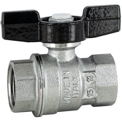 Officine Rigamonti AUREA Kulový kohout FF Motýl 5/4", PN35, Tmax 140°C OR.1110.032 – Hledejceny.cz