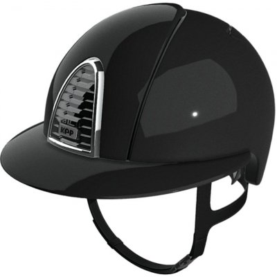 KEP Jezdecká helma Cromo 2.0 Shine Shine Polo peak černá – Zboží Dáma