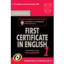 Cambridge First Certificate in English 1 - Self-Study Pack -