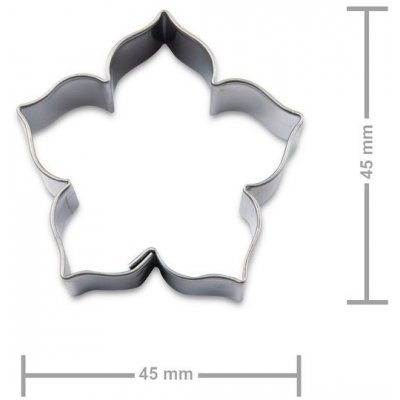 Vykrajovátko lilie 45x45mm - 1 ks – Hledejceny.cz
