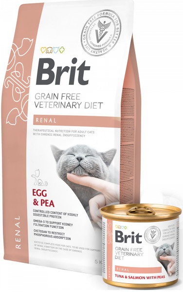 Brit Veterinary Diets Cat Renal 0,2 kg
