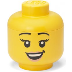 LEGO® úložná hlava S šťastná dívka