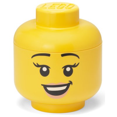 LEGO® úložná hlava S šťastná dívka – Hledejceny.cz