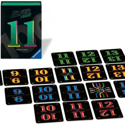 Ravensburger 23020 - Eleven Out! 100. výroční edice - karetní hra, věk 7+, hra , dospělé a – Zboží Živě