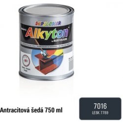 Alkyton lesk 0,75 l antracitová šedá