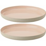 Stelton Snídaňový talíř EMMA 19 cm růžová kamenina 2 ks – Zboží Mobilmania