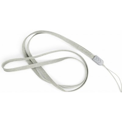 Šňůrka na mobilní telefon 6mm, barva šedá – Zboží Živě