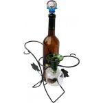 drátěný stojan na 1 láhev a 4 skleničky – HobbyKompas.cz