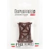 Model Brumm Accessories Set 5x Transenne Street Barricades Sizes Misure 4.65cm X 2.85 Cm Brown 1:43