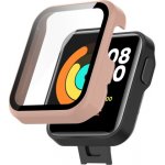 VSECHNONAMOBIL Plastový kryt s ochranným sklem pro Xiaomi Mi Watch Lite růžový 39758 – Zboží Živě