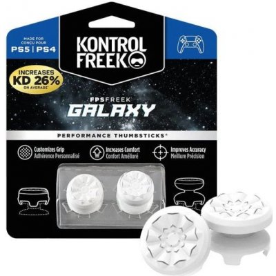 KontrolFreek Freek Galaxy (White) PS4/PS5 Extended Controller Grip Caps – Zboží Mobilmania