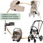 Cybex Priam Style Cozy Beige Matt Black s autosedačkou BabySafe Core a bází 2026 – Zbozi.Blesk.cz