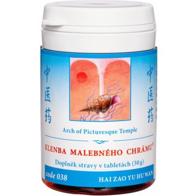 TCM Herbs Klenba malebného chrámu 100 tablet – Hledejceny.cz