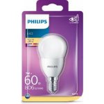 Philips LED kapka P48 7W/60W E14 2700K 806lm NonDim 15Y opál˙ – Hledejceny.cz