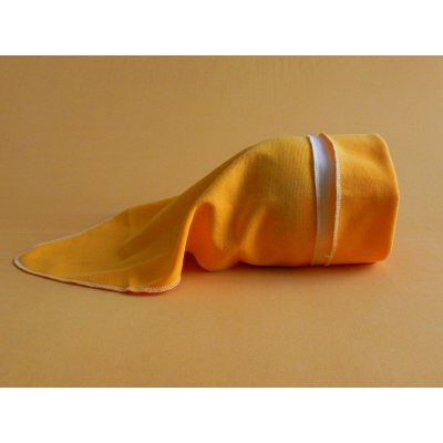 Pletex Dívčí čepice šátek žlutá