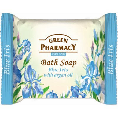 Green Pharmacy mýdlo Modrý Iris s arganovým olejem 100 g – Zbozi.Blesk.cz