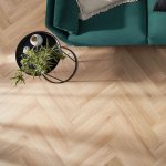 Arbiton Amaron Herringbone Click CA158 Dub Harlow 1,402 m²