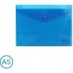 LUMA Obal spisový s klopou a drukem A5 , modrý – Hledejceny.cz