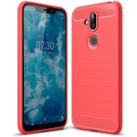 VSECHNONAMOBIL 12734 FLEXI TPU obal Nokia 7.1 Plus / X7 červený – Zboží Živě