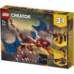 LEGO® Creator 31102 Ohnivý drak – Hledejceny.cz