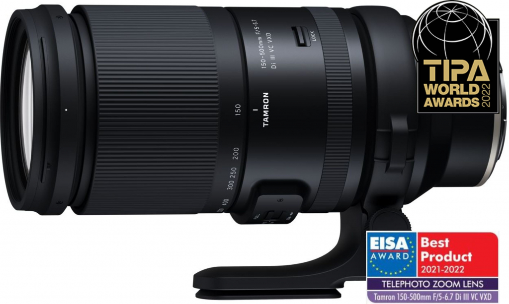 Tamron 150-500mm f/5-6.7 Di III VC VXD Sony E-mount