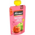 Hamé kapsička Broskev Jablko ovocná svačinka 100 g – Zboží Mobilmania