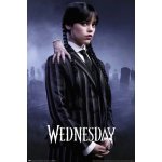 Plakát 61x91,5cm – Wednesday T2 - Wednesday & Thing – Zboží Mobilmania