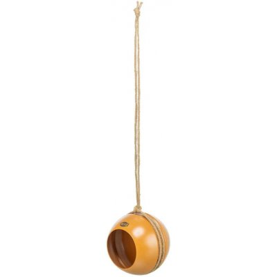 Trixie Venkovní krmítko Baňka k zavěšení ø 12 cm kov oranžová – Hledejceny.cz