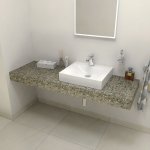 Sapho TAILOR rockstone deska 120x50 cm, provedení límce R TR120R – Zbozi.Blesk.cz