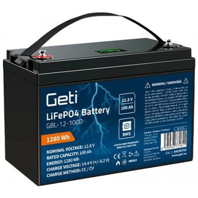 GETI LiFePO4 12,8V 100Ah 04250755 – Zboží Živě