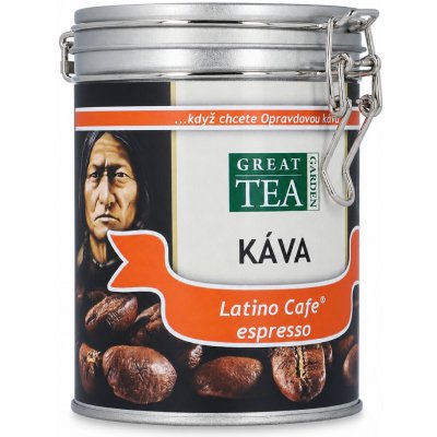 Great Tea Garden Káva Espresso Latino Café zrnková 0,2 kg – Hledejceny.cz