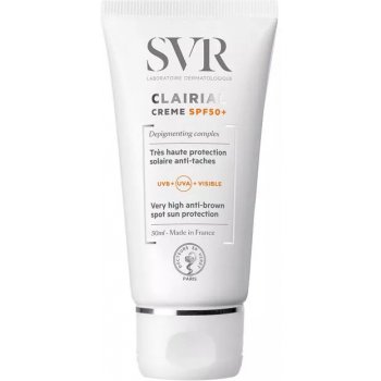 SVR Clairial SPF50+ Lum Visible ochranný krém SPF50+ pro pleť s pigmentovými skvrnami 50 ml
