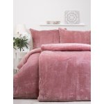 MKLuzkoviny.cz povlečení mikroplyš Exclusive Laura starorůžová 220x200 70x90 – Sleviste.cz