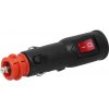 Zástrčka do zapalovače s EURO DIN vypínačem 12V 24V AMIO-02051