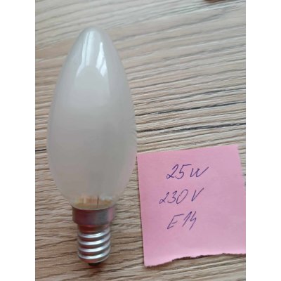 Danapo Žárovka E27 100W 60W 40W 25W 15W 7W Typ 17 – Zboží Mobilmania