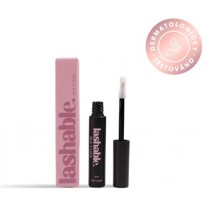 Lashable SEAL N' LOCK průhledný top coat 5 g – Zboží Dáma