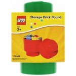 LEGO® úložný box kulatý 12,3 x 18,3 cm tmavě zelená – Hledejceny.cz