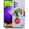 Pouzdro a kryt na mobilní telefon Samsung Picasee silikonové Samsung Galaxy A52 5G Grinch čiré