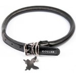 CoLLaR Obojek kožený Glamour ROUND – Zboží Dáma