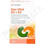 Livsane Vitamin D3 + K2 na vitalitu 30 kapslí – Hledejceny.cz
