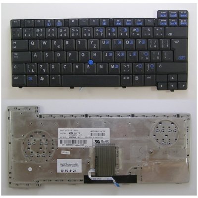 česká klávesnice HP Compaq nx8410 nx8420 nc8430 nw8440 černá CZ trackpoint – Sleviste.cz