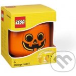 LEGO® Oranžový úložný box ve tvaru dýně Pumpkin 27 cm – Zboží Dáma