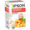 Čaj Tipson BIO Ginger Peach 20 x 1.5 g