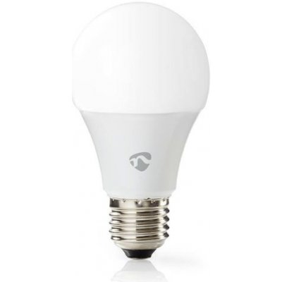 Nedis SMART LED světelný zdroj, 6 W, 470 lm, RGB, teplá bílá, E27 WIFILC11WTE27 – Zboží Živě