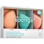 Real Techniques Sponge+ Poreless Perfection Kit 3 ks – Zboží Dáma