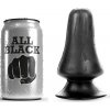 Anální kolík All Black černá anální kolík 12 cm