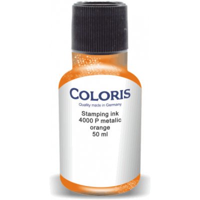 Coloris razítková barva 4000 P oranžová 50 ml