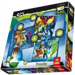 Trefl 3v1 Ben 10 Alien Force 20 36 50 dílků – Zboží Mobilmania