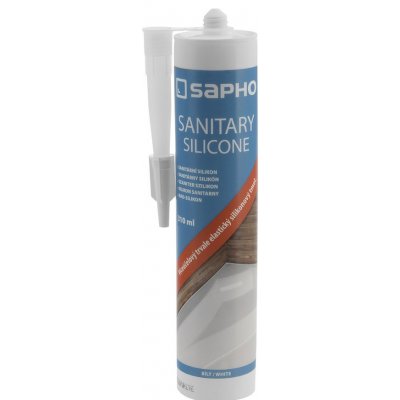Sapho Sanitární silikon 310 g bílá – Hledejceny.cz